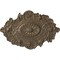 Ekena Millwork Strasbourg Ceiling Medallion, Hand-Painted Warm Silver, 30 1/2"W x 20"H x 1 1/2"P CM30SGWSS - alternate 1